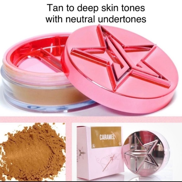 Caramel matte New Jeffree Star Magic Star Caramel Setting Powder TanDeep Neutral - Picture 1 of 8